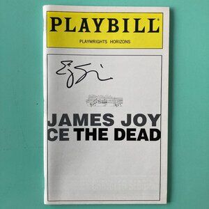 Emily Skinner (Only) Signed Playbill JAMES JOYCE'S THE DEAD PLAYWRIGHTS HORIZONS